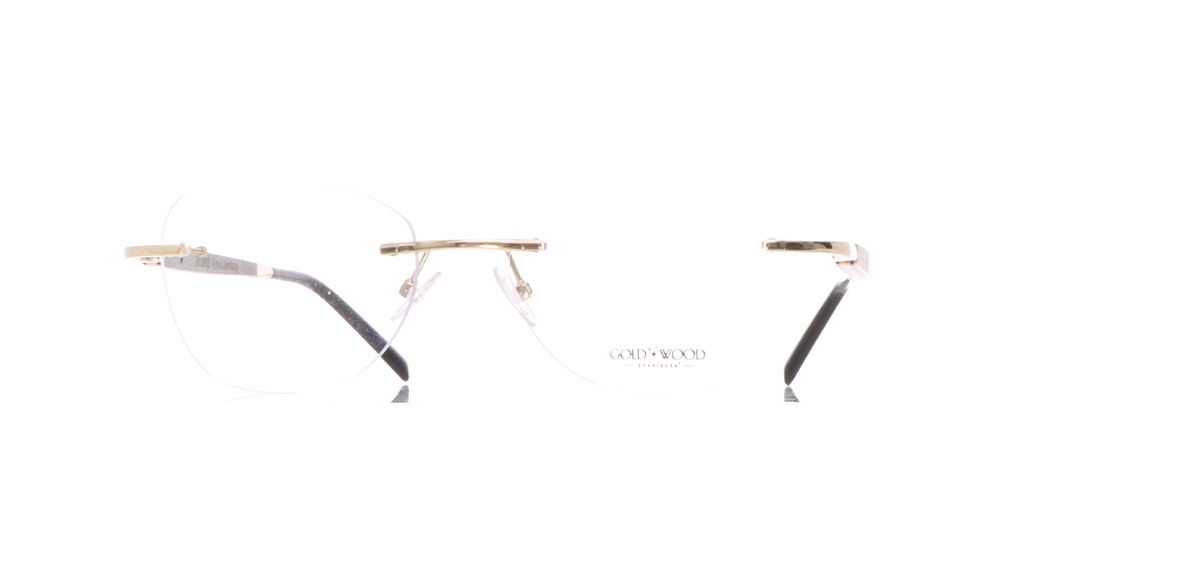 Gold And Wood Luna 01.6 CB24 Eyewear Glasses Sun Frames